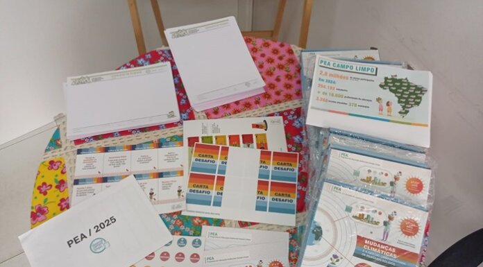 Seduc entrega material pedagógico do Programa Campo Limpo às escolas municipais