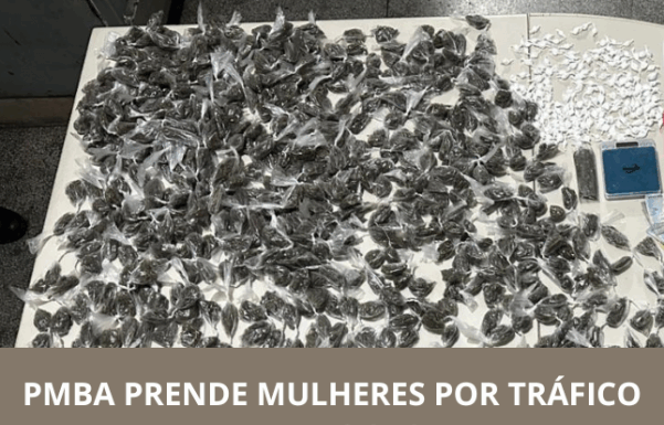 CIPE-Caatinga prende duas mulheres por tráfico de drogas em Rodelas