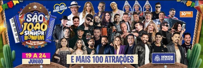 Senhor do Bonfim de 19 a 24/06: Faltam 30 Dias para o melhor São João do Brasil