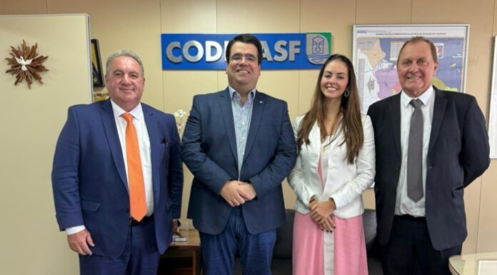 Prefeita Catharina Garziera na Marcha dos Prefeitos com foco em investimentos para Lagoa Grande