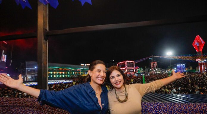 Governadora Raquel Lyra prestigia abertura do São João de Caruaru, que deve reunir quase 4 milhões de pessoas