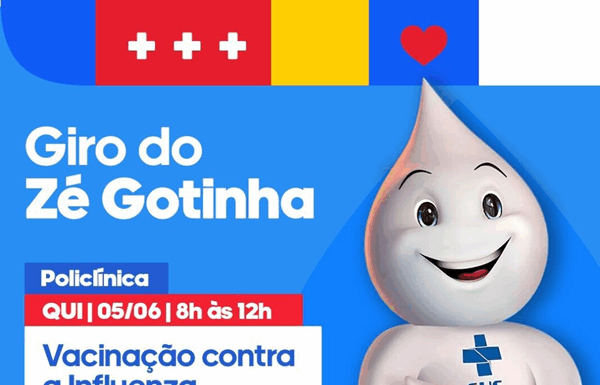 Secretaria de Saúde de Juazeiro divulga cronograma de vacinação contra a Influenza nesta quinta-feira (5)