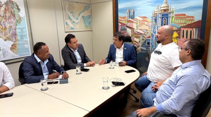 Prefeito de Juazeiro e secretário da SDE discutem requalificação e regularização do Distrito Industrial do São Francisco