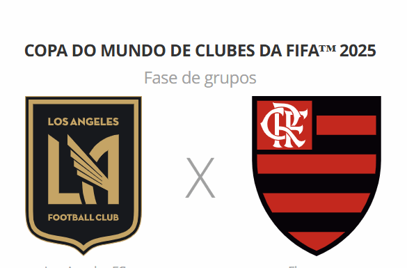 Classificado Flamengo enfrenta o Los Angeles FC nesta terça-feira (24)