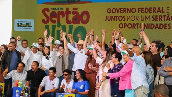 Prefeito Andrei participa do lançamento do Sertão Vivo e recebe confirmação da vinda de Jerônimo para aniversário de Juazeiro