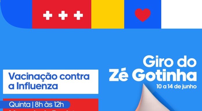 Corujão e Giro Zé Gotinha seguem com programação exclusiva contra a Influenza em Juazeiro