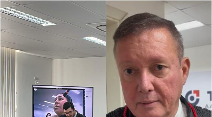 Condenada a 47 anos de prisão, em regime fechado, Adriana Gomes por ter matado o marido e um colega dele envenenados; julgamento aconteceu hoje (23), em Juazeiro