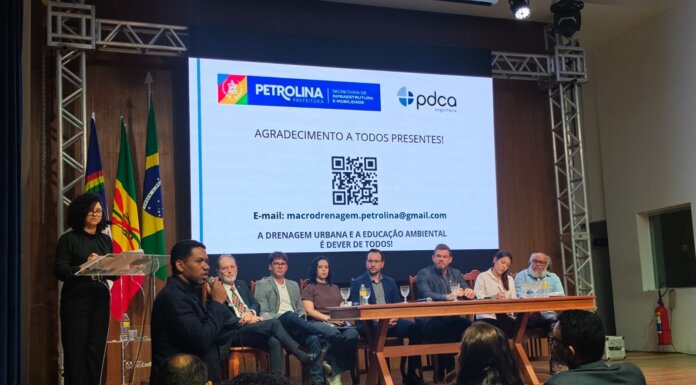 Vereador Wanderley Alves participa de audiência pública sobre o Plano de Macrodrenagem de Petrolina