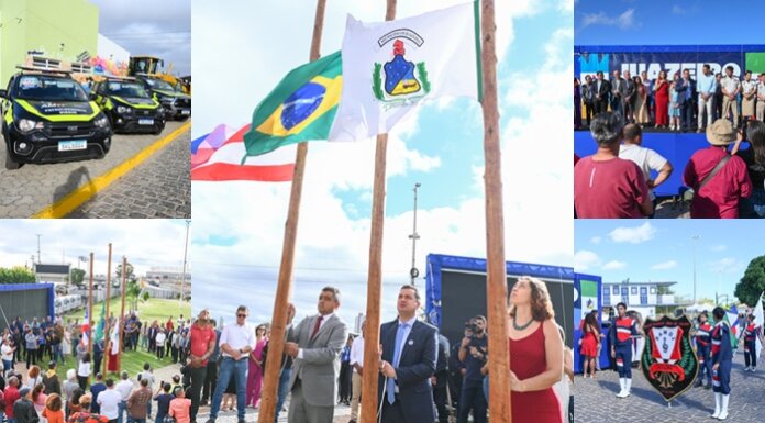 Solenidade pelos 147 anos de Juazeiro tem anúncios de obras, novos veículos e festa com o povo