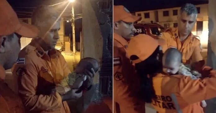 Bebê de dois meses é salva por bombeiros após engasgar em Juazeiro