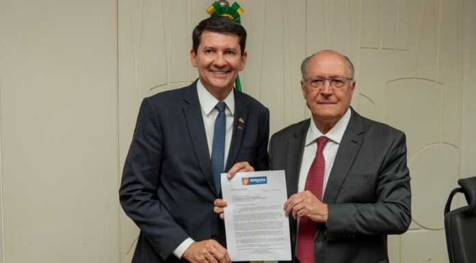 Simão Durando se encontra com Geraldo Alckmin e defende propostas para enfrentar impactos do tarifaço na fruticultura