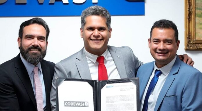 Prefeito Andrei prestigia posse de novo superintendente da Codevasf 6ª SR, em Brasília