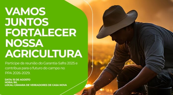 Garantia Safra: Prefeitura de Casa Nova convoca associações rurais para definir estratégias de inscrição