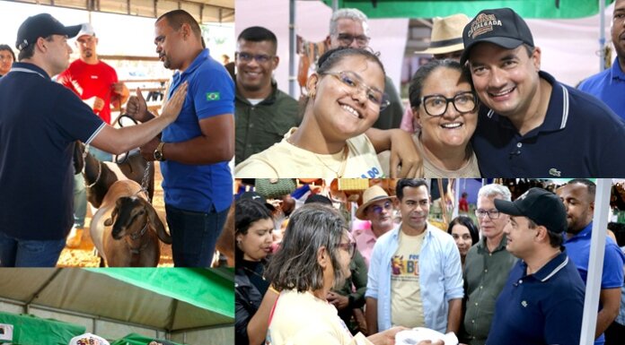 Prefeito Andrei participa da 16ª Feira do Bode em Massaroca e destaca a importância da caprinovinocultura em Juazeiro