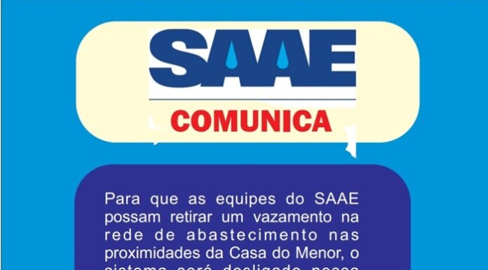 SAAE orienta usuários durante obra na Adolfo Viana