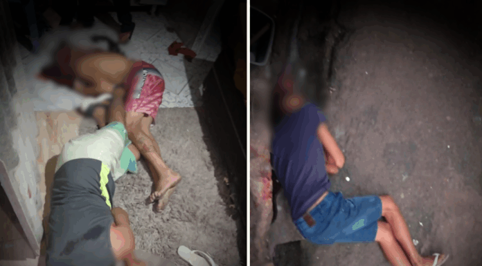 Três homens são assassinadas a tiros