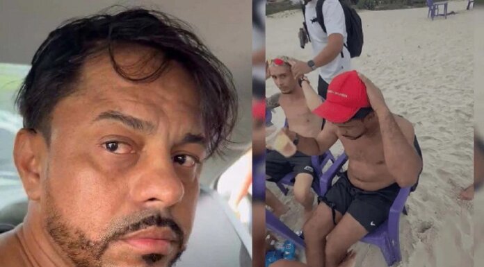 Chefe do Comando Vermelho é preso bebendo uísque na praia