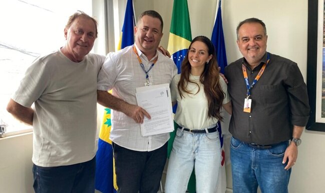 Prefeita Catharina Garziera garante cursos do Senac para qualificar Lagoa Grande