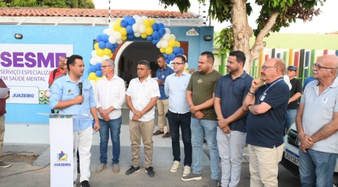 Prefeito de Juazeiro inaugura novo espaço especializado em Saúde Mental e anuncia mais investimentos na saúde