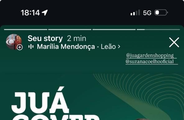 Juá Shopping estreia o “Juá Cover Fest” com tributo especial a Marília Mendonça neste sábado (25)