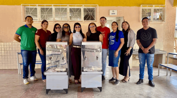 Com recursos próprios, Educação de Lagoa Grande garante novos bebedouros industriais para todas as escolas da rede municipal