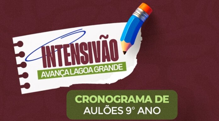 Aulões do Intensivão voltam a reforçar o aprendizado de alunos da rede municipal de Lagoa Grande