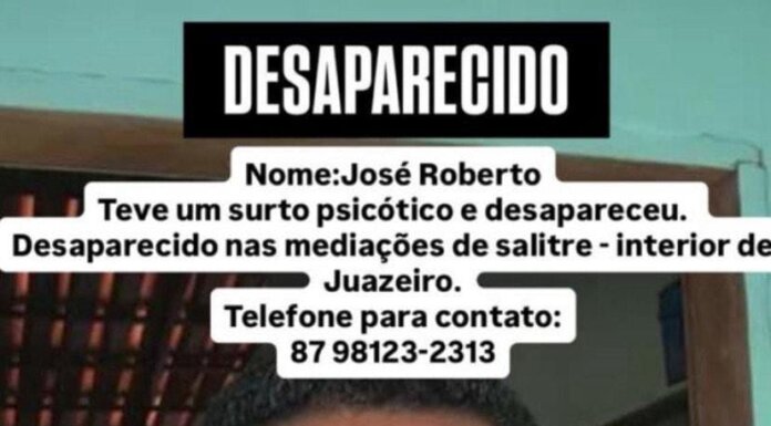 Familiares buscam informações sobre homem desaparecido no Salitre, em Juazeiro