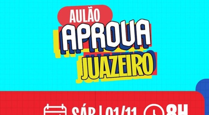 Aprova Juazeiro: abertas inscrições para o último aulão pré-enem com 200 vagas