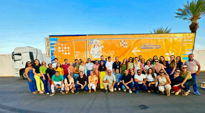 Catharina Garziera leva Lagoa Grande ao topo com chegada da Carreta de Gastronomia: qualificação e oportunidades para todos