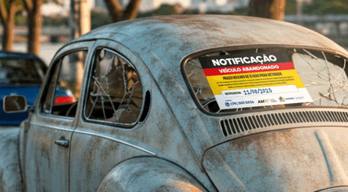 AMTT lança campanha “Veículo abandonado na via não é legal”
