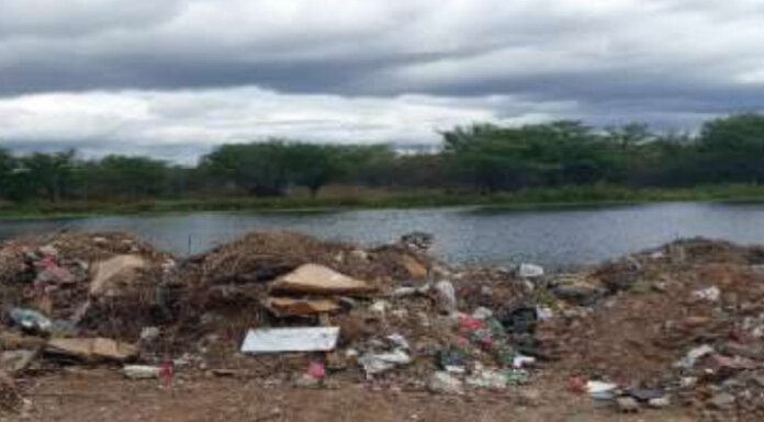 MPE recomenda à prefeitura de Ouricuri conter descarte irregular de lixo em lagoa e recupera área degrada