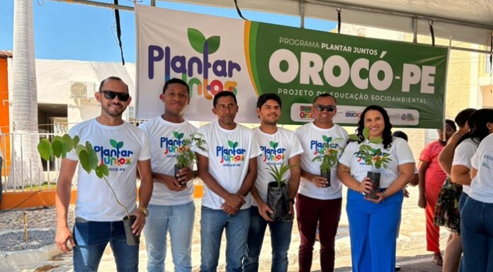 Orocó realiza lançamento do programa “Plantar Juntos” com participação da comunidade
