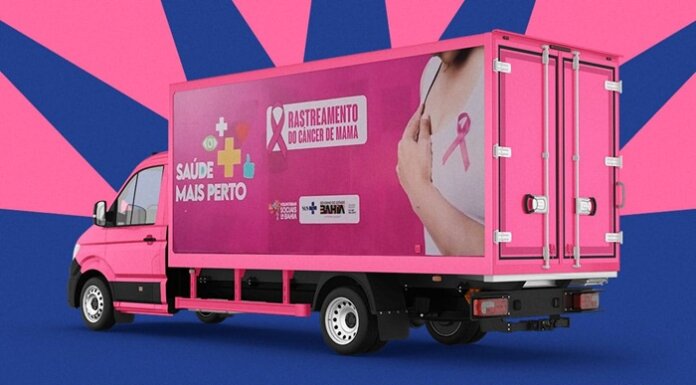 Juazeiro recebe Carreta de Rastreamento do Câncer de Mama com mais de 2 mil exames gratuitos