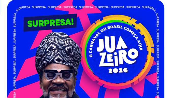 Carlinhos Brown é a atração surpresa do domingo no Circuito Ivete Sangalo