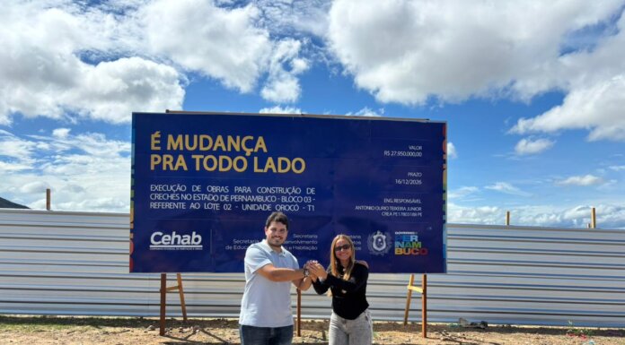 Prefeito Ismael Lira anuncia início da construção de nova creche em tempo integral em Orocó