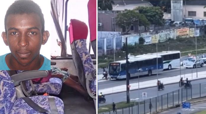 Execução a tiros dentro de ônibus na Região Metropolitana do Recife