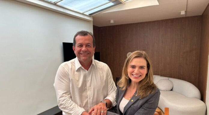 Marília Arraes se reúne com Valdemar Oliveira, do Avante