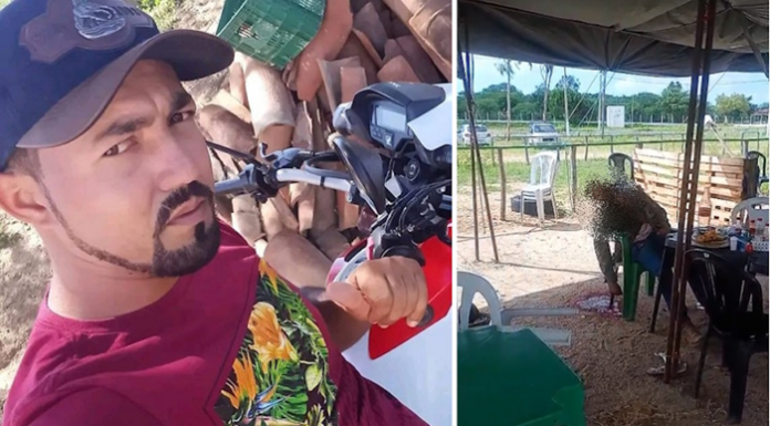 Execução em plena feira: homem é morto a tiros enquanto se alimentava