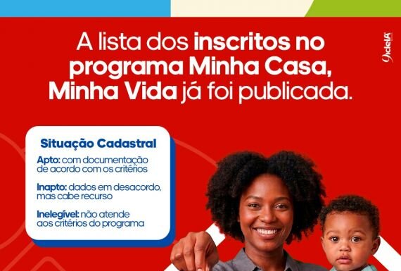 Prefeitura de Juazeiro divulga listas de inscritos aptos, inaptos e inelegíveis do Programa Minha Casa, Minha Vida e abre prazo para recursos