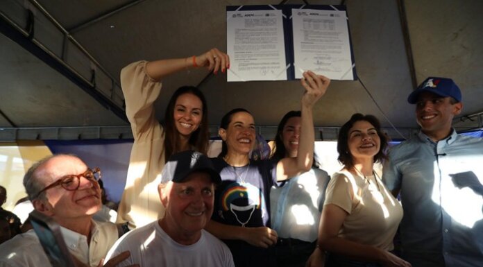 Raquel Lyra e Catharina Garziera celebram fim do rodízio de água em Lagoa Grande com entrega histórica e novos investimentos