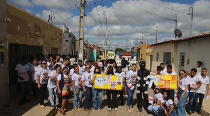 Dia D reúne servidores, alunos e sociedade civil lagoa-grandense para intensificar mobilização contra dengue