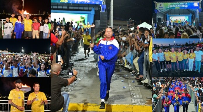 Prefeito Andrei destaca compromisso com a infância e juventude durante abertura da maior edição da história dos Jogos Escolares de Juazeiro