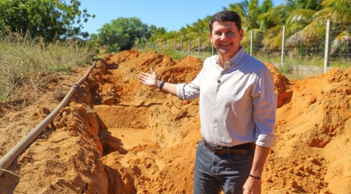Água na Torneira avança: Simão acompanha obra que transforma a realidade do Porto de Palha