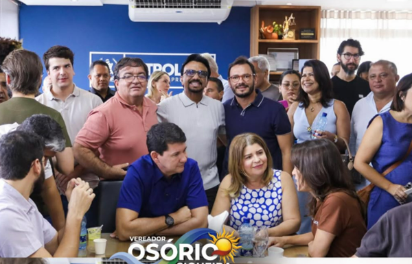 Osório Siqueira destaca união entre lideranças durante recepção à governadora Raquel Lyra em Petrolina