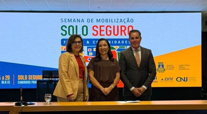 Prefeitura de Sento-Sé assina Termo de Cooperação durante encerramento da Semana Solo Seguro Bahia 2026 em Salvador