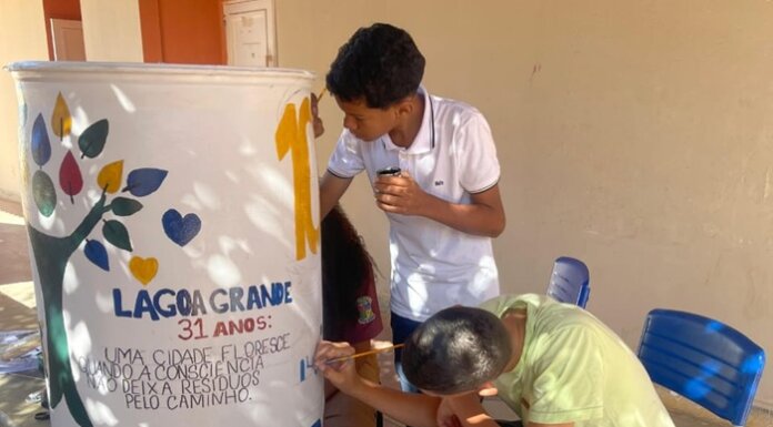 Prefeitura lança programa ‘Lagoa Grande Cidade Limpa’, mobilizando estudantes com foco na conscientização ambiental e cidadã