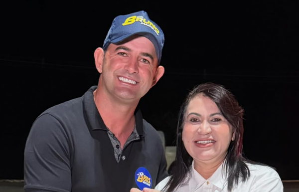 Pré-candidata Eliane Soares recebe apoio do vereador Júnior de Batalha, de Poção