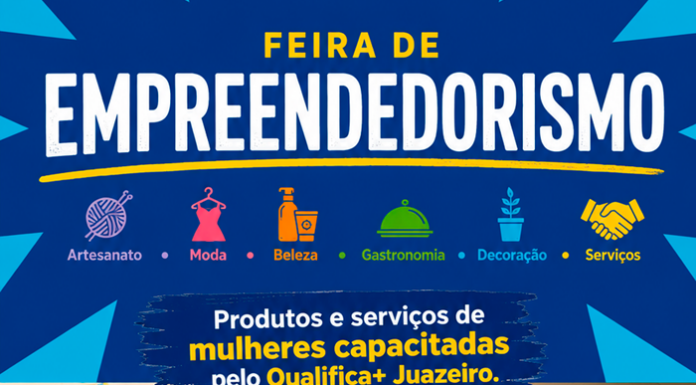 Prefeitura de Juazeiro promove Feira de Empreendedorismo do Qualifica+ Juazeiro nesta sexta-feira (19)