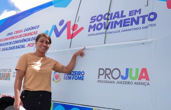 Ônibus do Social em Movimento leva atendimentos da assistência social para Juremal entre os dias 25 e 30 de junho