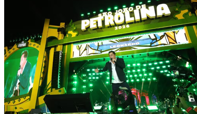 Confira valor pago aos cantores do São João 2026 Petrolina